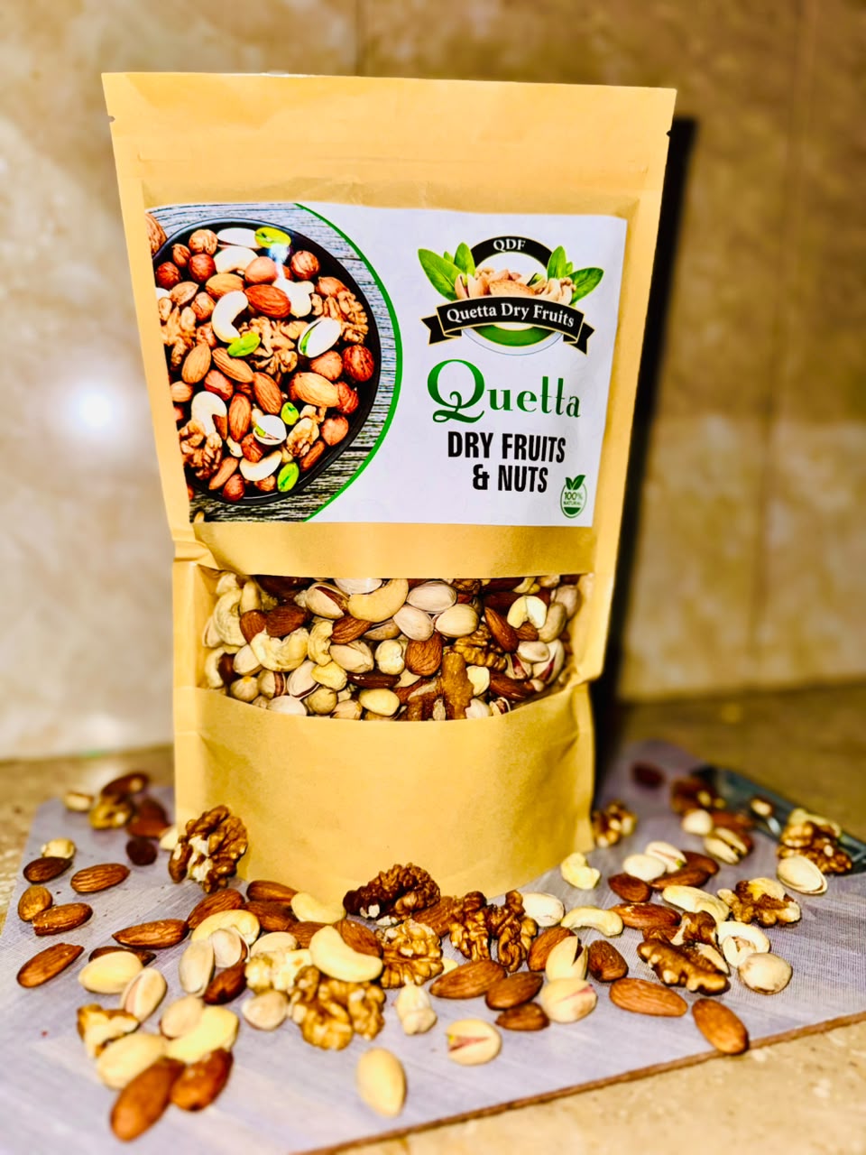 Premium Quetta Mix Dry Fruits -750g Box