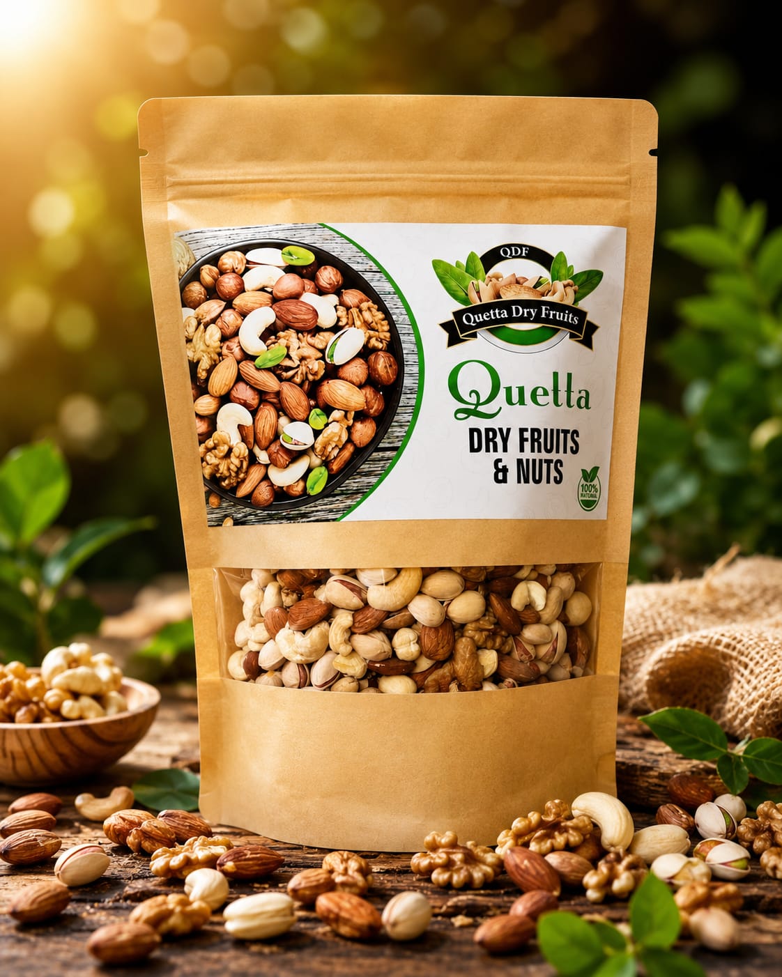 Premium Quetta Mix Dry Fruits -100% Natural -750g