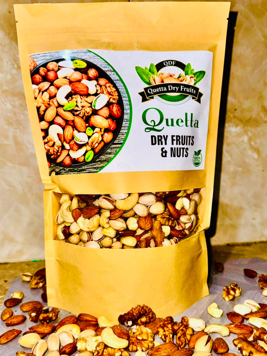 Premium Quetta Mix Dry Fruits -750g Box