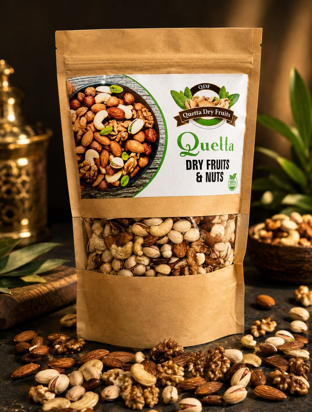 Premium Quetta Mix Dry Fruits -100% Natural -750g